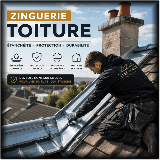Zinguerie Gouttière Étanchéité Couvreur Blois 41 Loir-et-Cher