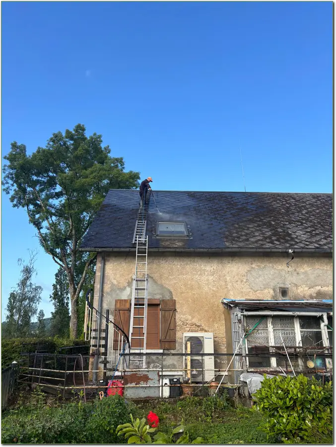 Remise en état d'une couverture à Blois
